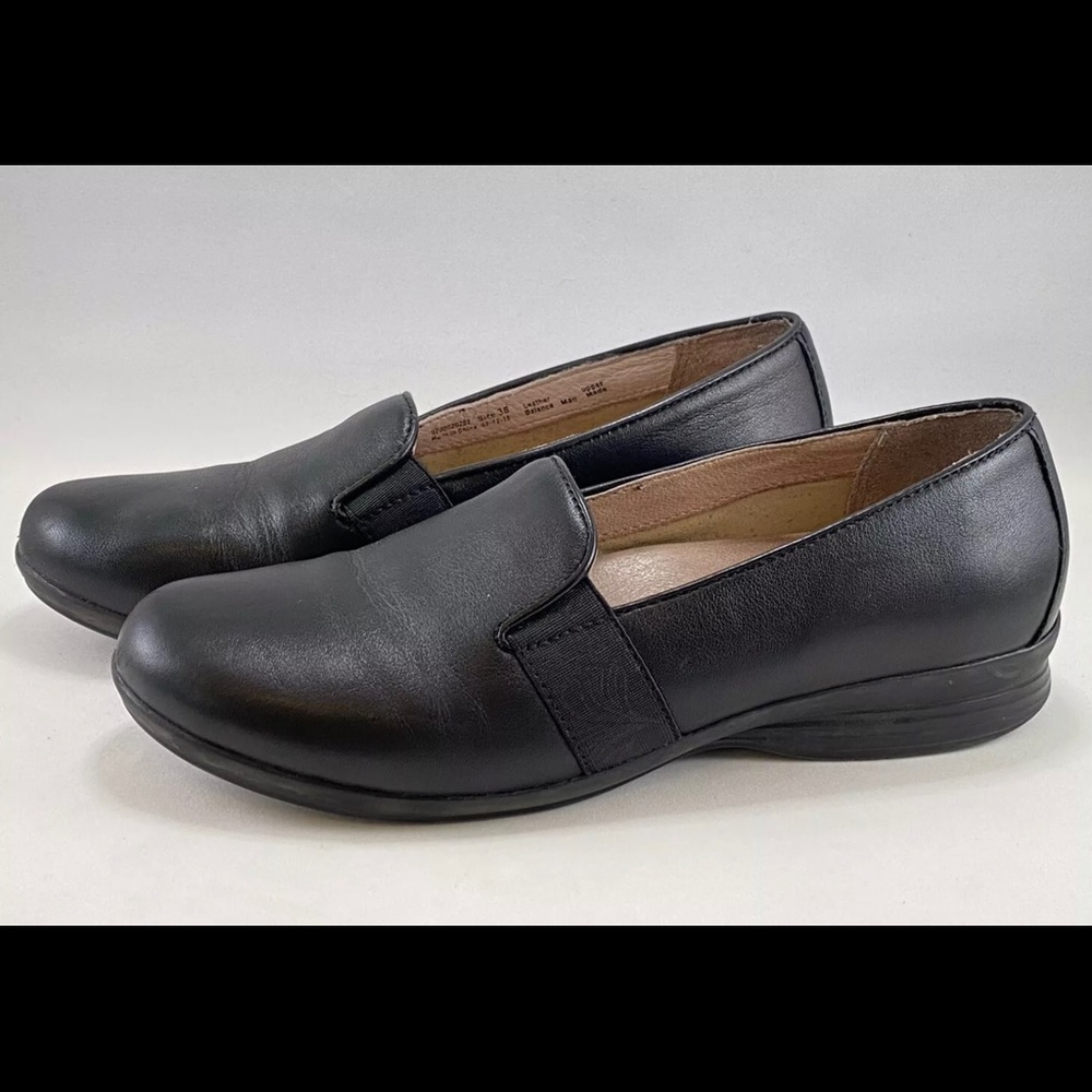 Dansko Leather Addy Slip On Loafer Milled Nappa